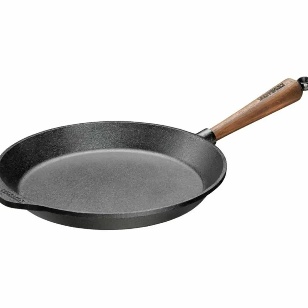 Stekpanna 28 cm Valnötshandtag