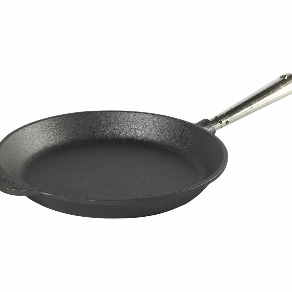 Stekpanna Gjutjärn 24 cm Stålhandtag