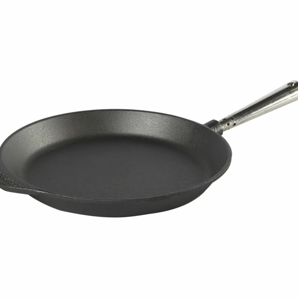 Stekpanna Gjutjärn 24 cm Stålhandtag