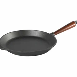 Stekpanna Gjutjärn 26 cm Trähandtag