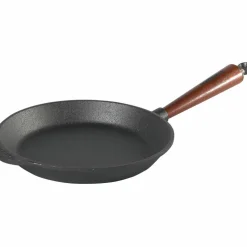 Stekpanna Gjutjärn 26 cm Trähandtag