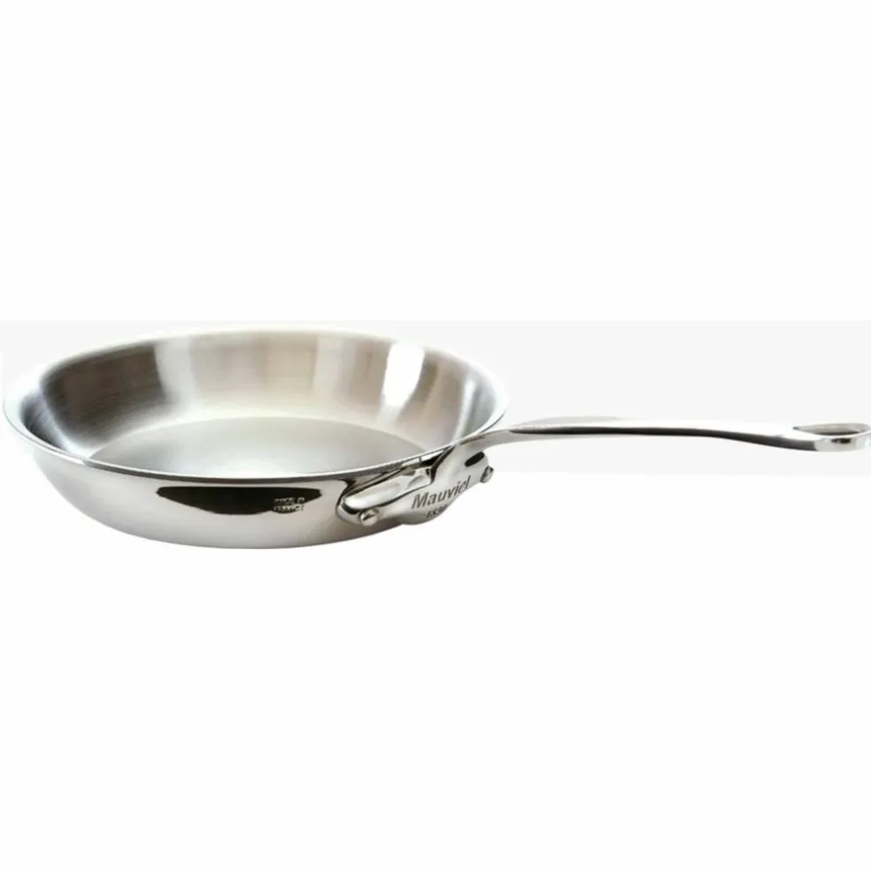 Stekpanna i stål, 24 cm.