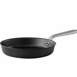 Stekpanna, kolstål/rostfritt stål, Ø24 cm