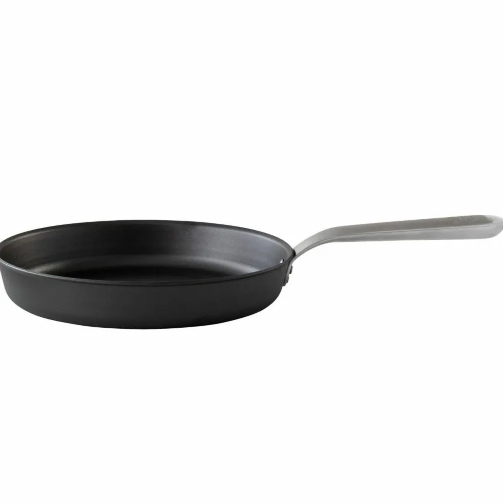 Stekpanna, kolstål/rostfritt stål, Ø24 cm