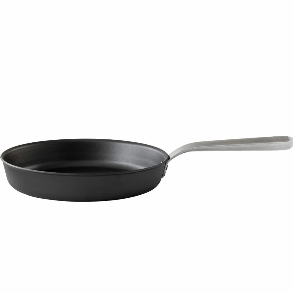 Stekpanna, kolstål/rostfritt stål, Ø24 cm