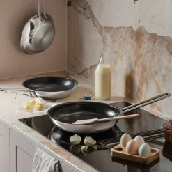 Stekpanna med keramisk Slip-Let® 30 cm, rostfritt stål