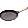 Stekpanna med ljust trähandtag 20 cm