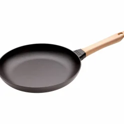 Stekpanna med ljust trähandtag 20 cm