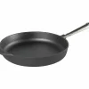 Stekpanna Rak Kant Gjutjärn 28 cm, stålhandtag