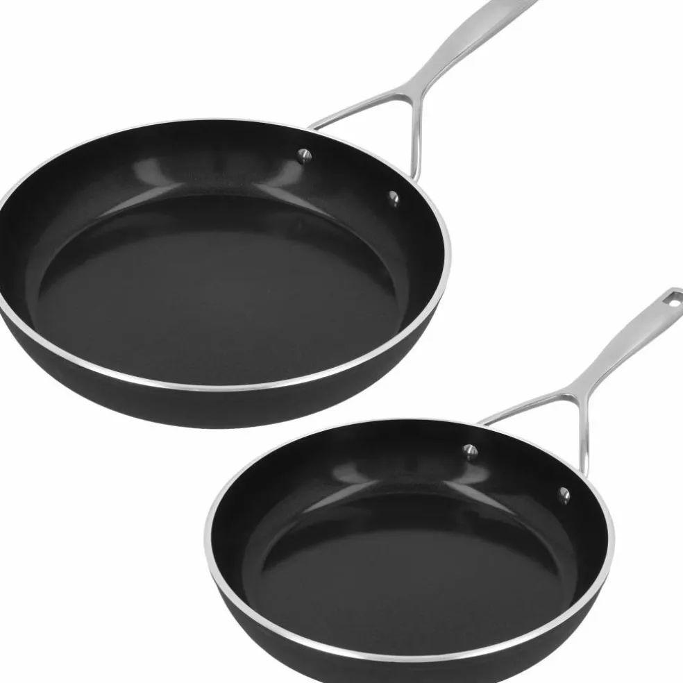 5 stekpanneset 24 + 28 cm