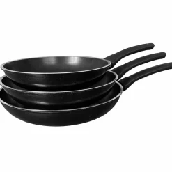 Stekpanneset 3 delar, aluminium