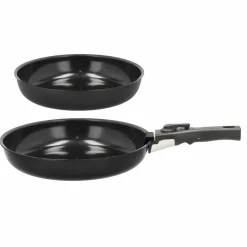 Stekpanneset med avtagbart handtag, 24+28 cm