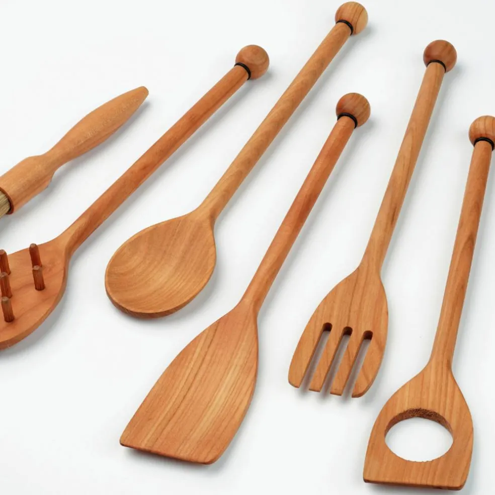 Stekspade, körsbärsträ