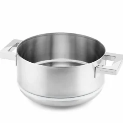 Stile ånginsats och durkslag 22 cm, rostfritt stål