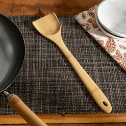 Stir-Fryspade 35 cm, polerad bambu