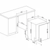STL7322BQL integrerad diskmaskin 60 cm
