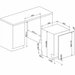 STL7252C integrerad diskmaskin 60 cm