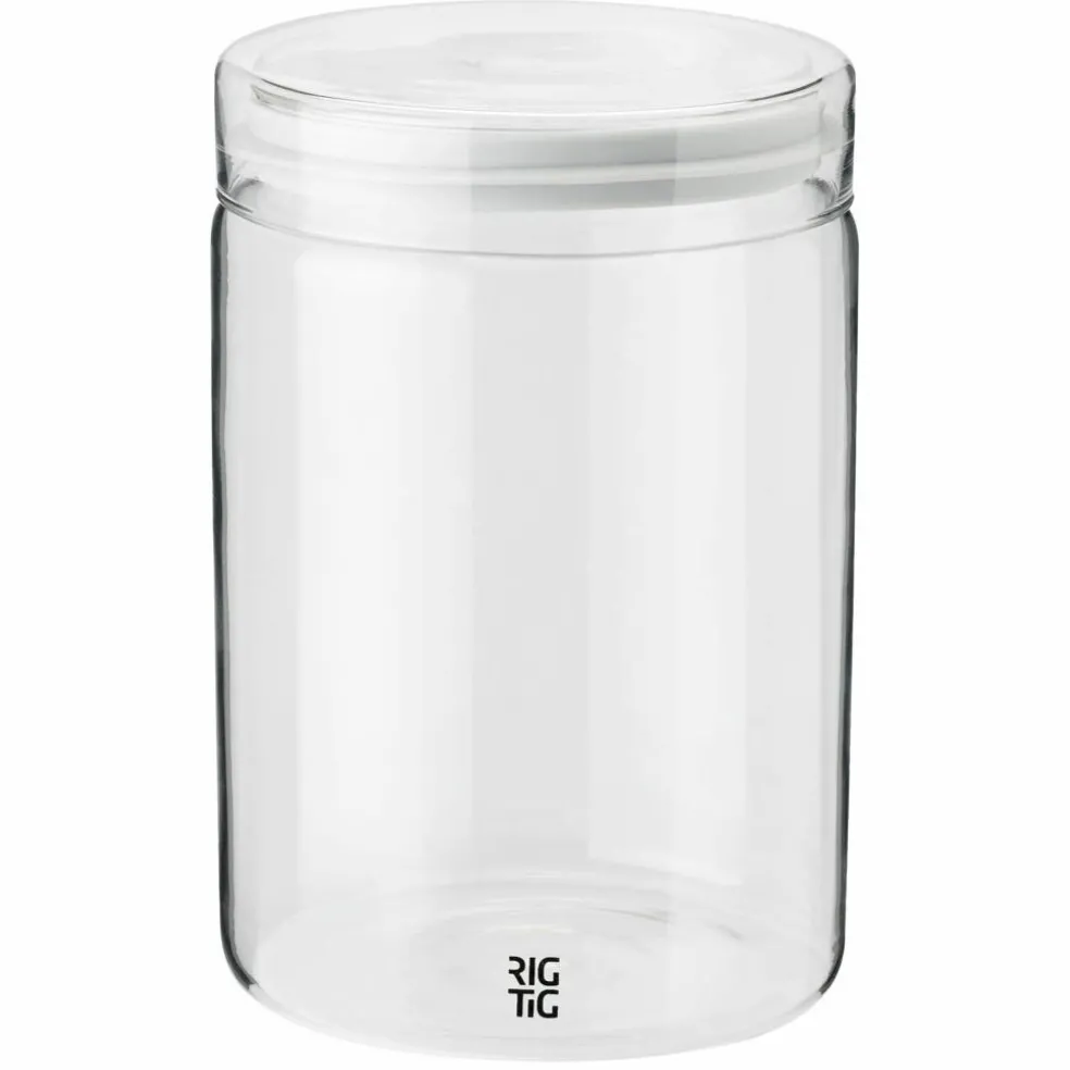 STORE-IT förvaringsburk, 1 liter, ljusgrå