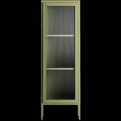 Store vitrinskåp 50 x 150 cm, antracit