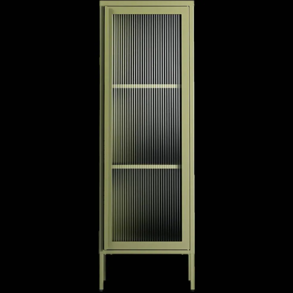 Store vitrinskåp 50 x 150 cm, bordeaux