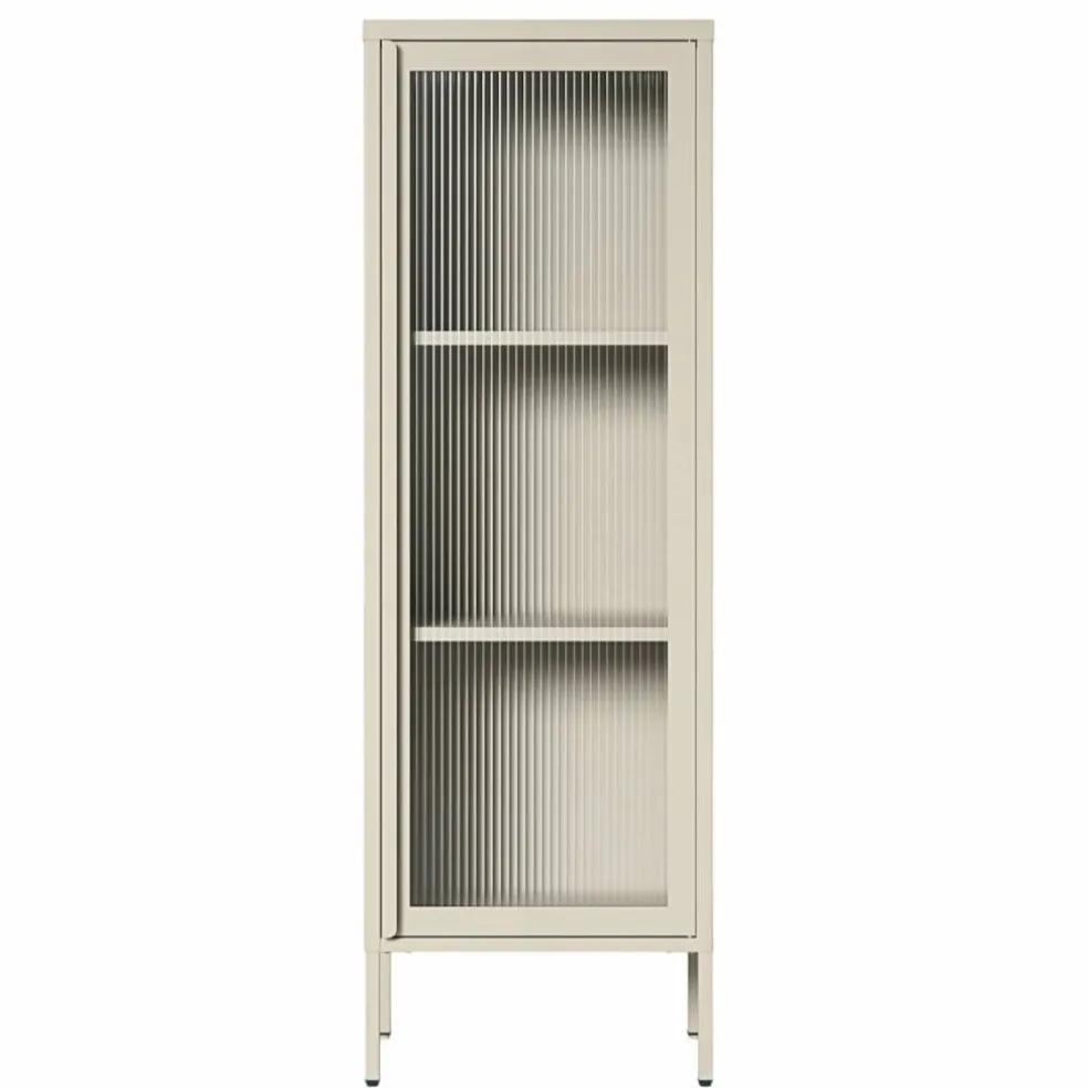 Store vitrinskåp 50 x 150 cm, bordeaux
