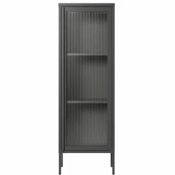 Store vitrinskåp 50 x 150 cm, moss green