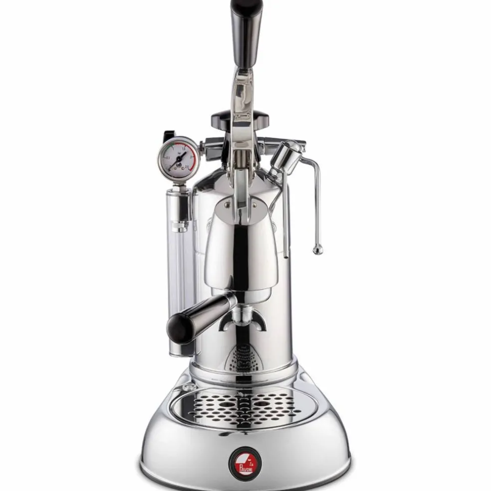 Stradivari Professional Espressomaskin Rostfritt stål med svarta handtag LPLSPL01EU
