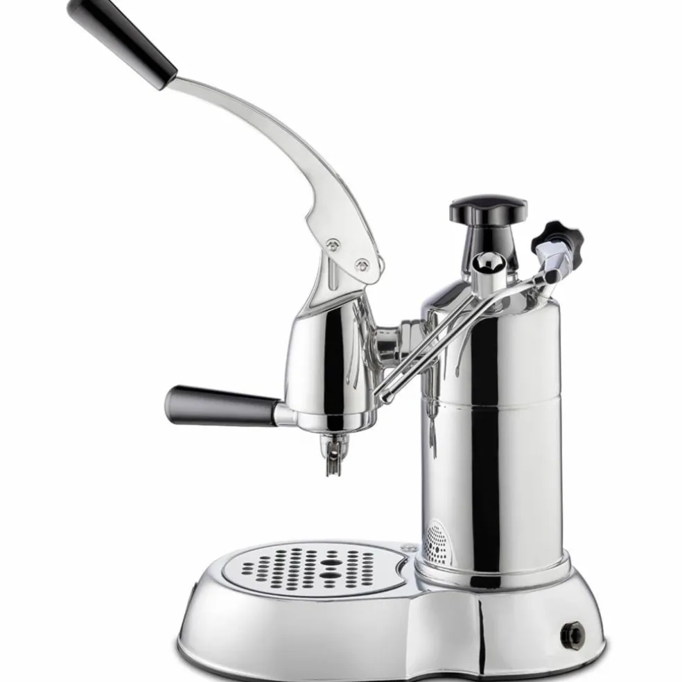 Stradivari Professional Espressomaskin Rostfritt stål med svarta handtag LPLSPL01EU