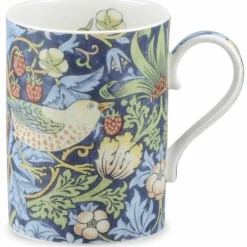 Strawberry Thief Indigo Mugg med Öra 35cl
