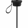 Straw Cap Wide lock, svart