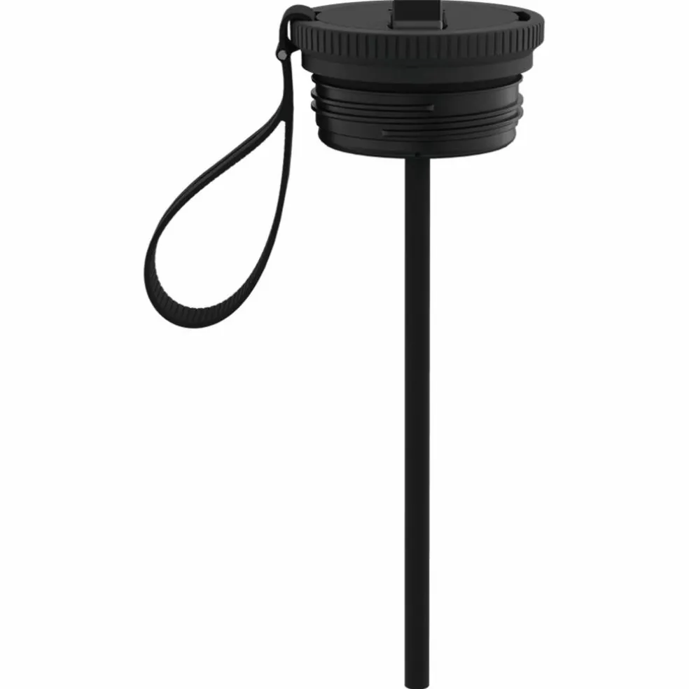 Straw Cap Wide lock, svart