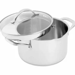 STS gryta med lock 24 cm/4,8 liter