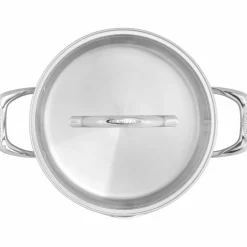 STS gryta med lock 24 cm/4,8 liter