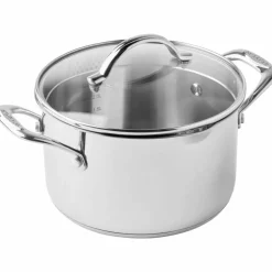 STS gryta med lock 20 cm/3,4 liter