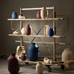 Studio Omaggio #1 vas 50 cm, bordeaux