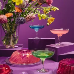 Sugara Dandy Coupe Glas 32 cl. Blå