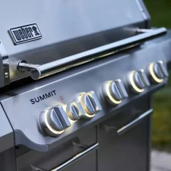 Summit FS38 S gasolgrill, rostfritt stål