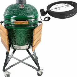 SUMO Midi + Grillmästarens rotisseri & pizzaugn, grön