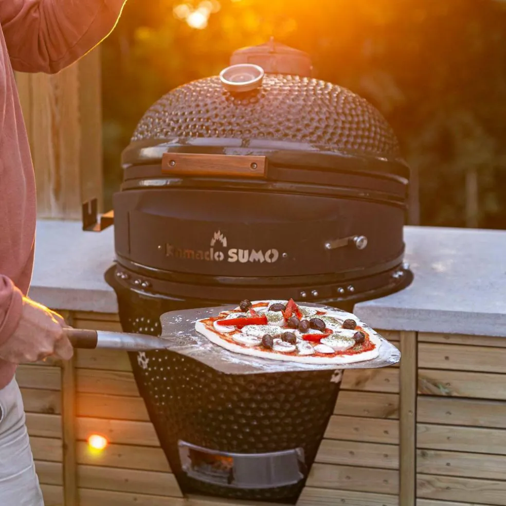 SUMO Midi + Grillmästarens rotisseri & pizzaugn, grön