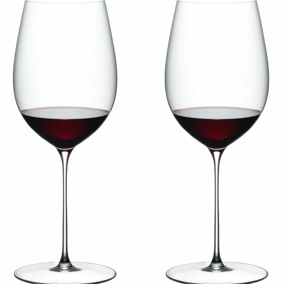 Superleggero Cabernet/Merlot/Bordeaux rödvinsglas 2-pack, klarglas