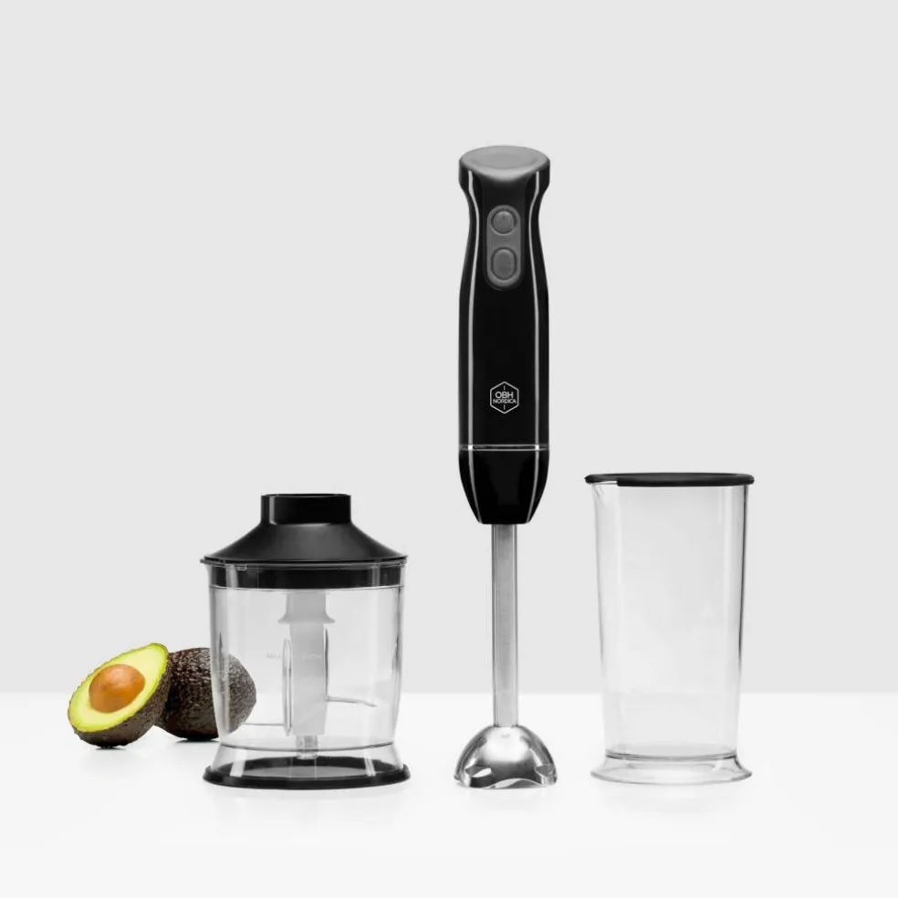Super Mix Pro stavmixerset, svart