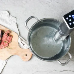 SV80 WiFi Sous Vide + Caso VC 200 vakuumpackare