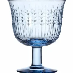 Swedish Grace Glas på fot 25 cl 2-pack, blå