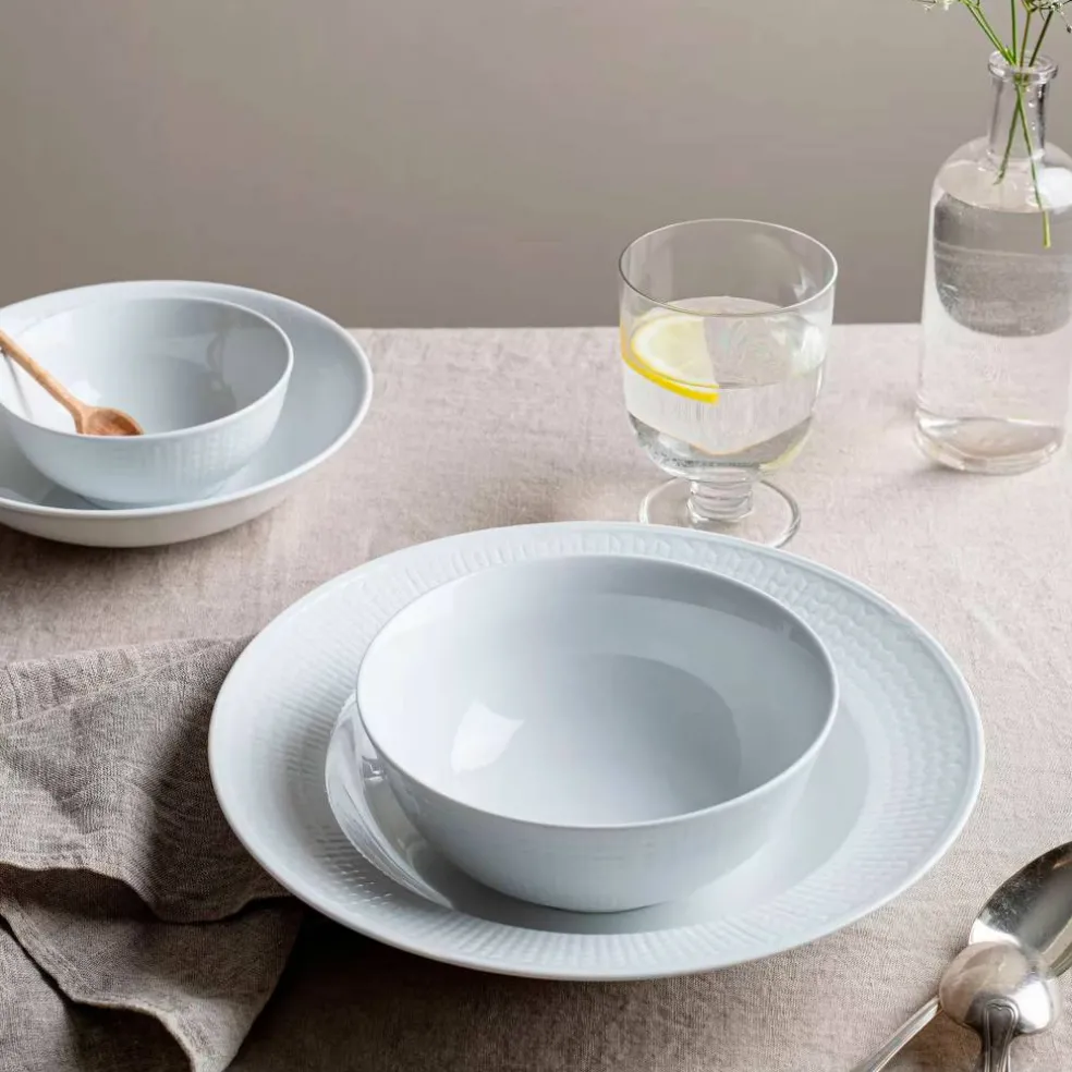 Swedish Grace Snö Tallrik djup 19cm 6-pack