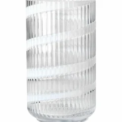 Swirl vas 15,5 cm, vit