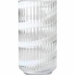 Swirl vas 15,5 cm, vit