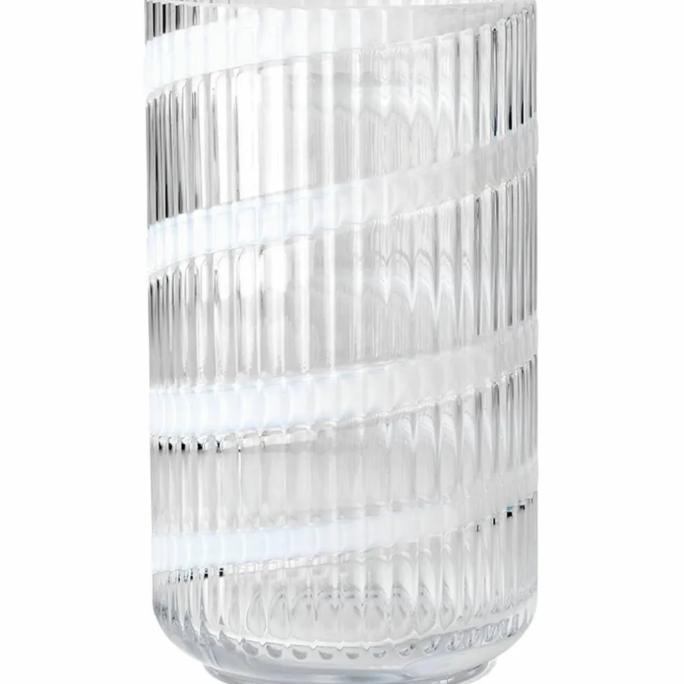 Swirl vas 20,5 cm, vit