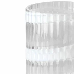 Swirl vas 20,5 cm, vit