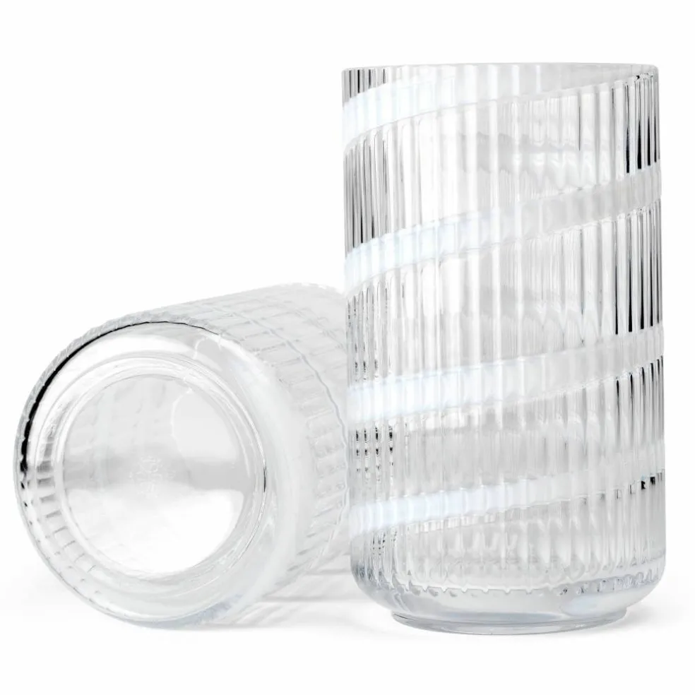 Swirl vas 20,5 cm, vit