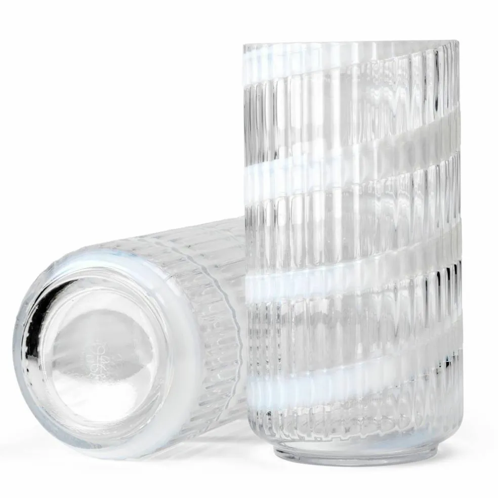 Swirl vas 20,5 cm, vit